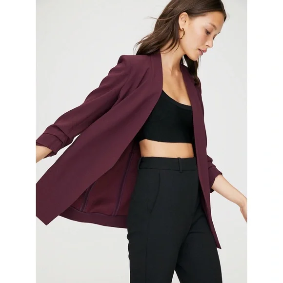 BABATON | XS POWER BLAZER ATELIER EGGPLANT JACKET - Picture 2 of 16